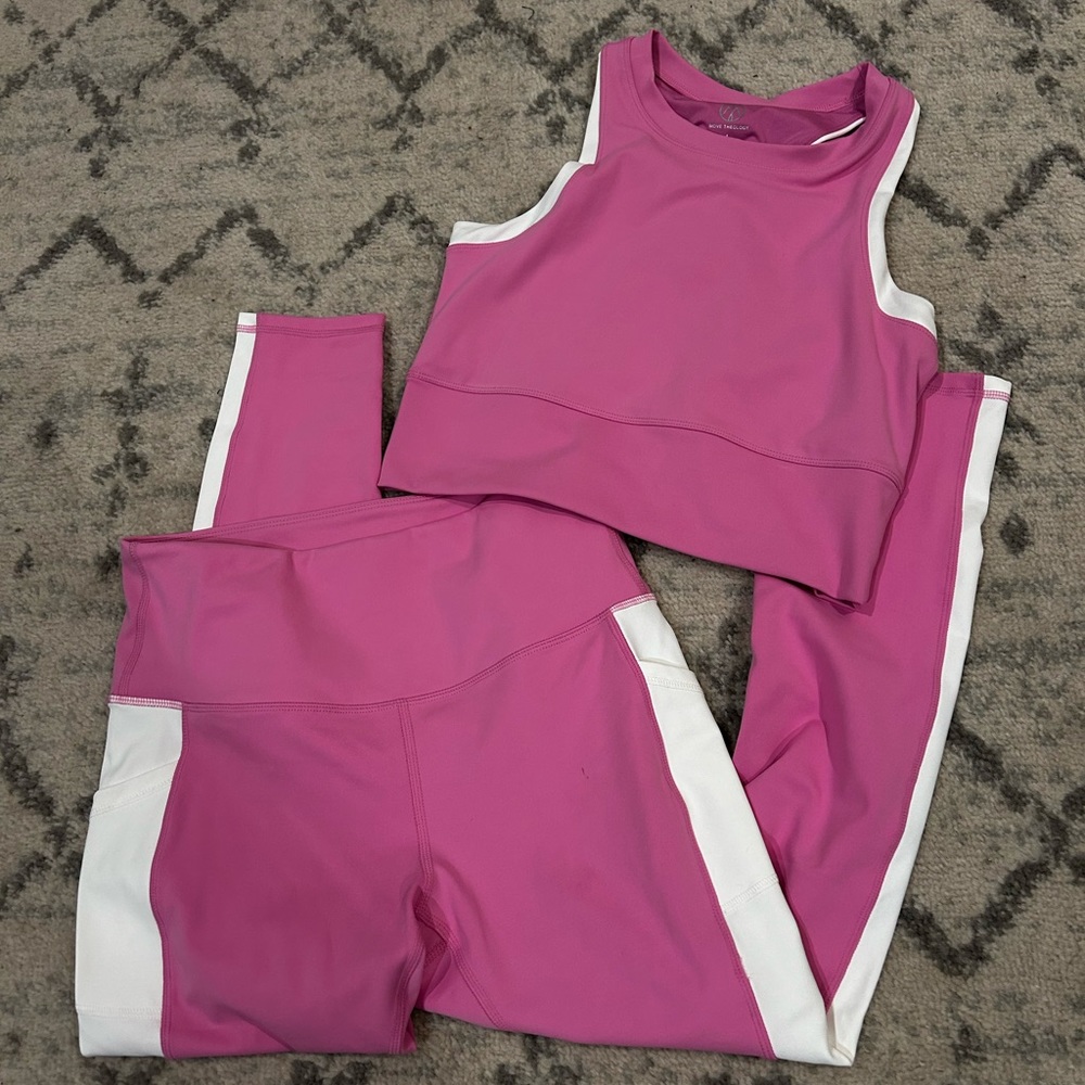Two Piece Workout Set! Size Large - image 1